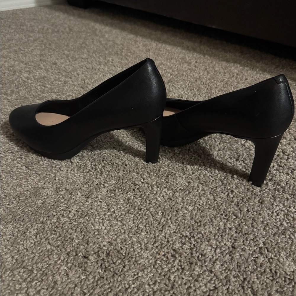 Clarks Elegant Black Women's Heels